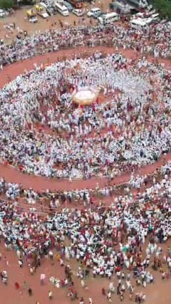 संत तुकाराम महाराज पालखी सोहळ्यातील दुसरे रिंगण!