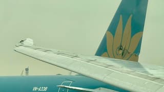 VIDEO: Boeing Aircraft Slices Vietnam Airlines Jet Tail At Hanoi Airport, Pilots Suspended