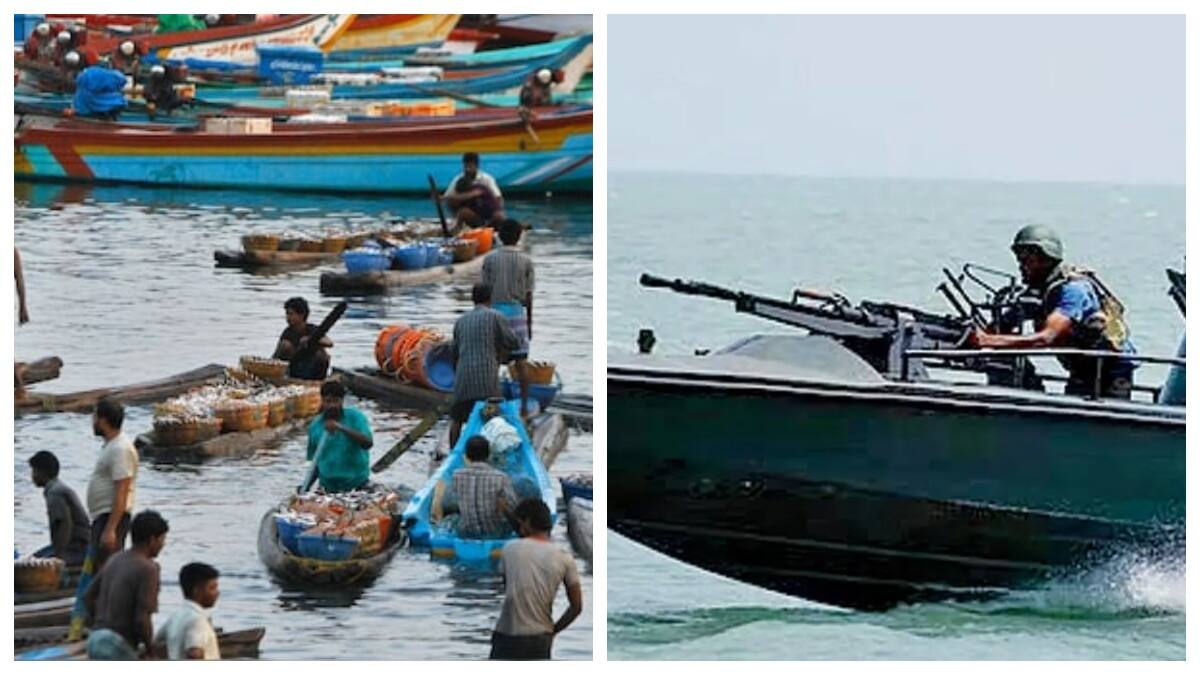 இலங்கை கடற்படை தொடர் அட்டூழியம்.. ராமேஸ்வரம் மீனவர்கள் கைது