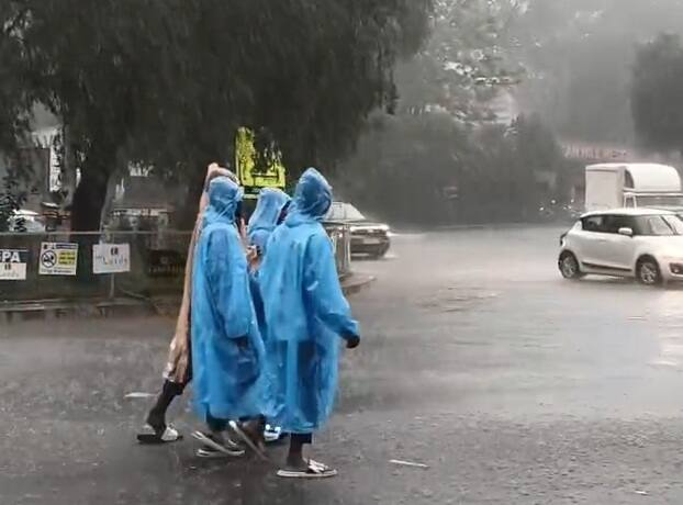 Gujarat Rain Update:રાજ્યમાં મેઘમહેર, છેલ્લા 24 કલાકમાં 232 તાલુકામાં વરસ્યો વરસાદ Rainfall in 232 talukas of Gujarat in the last 24 hours amid rain forecast Gujarat Rain Update:રાજ્યમાં મેઘમહેર, છેલ્લા 24 કલાકમાં 232 તાલુકામાં વરસ્યો વરસાદ