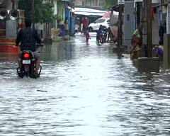 વિરમગામમાં ધોધમાર વરસાદથી માંડલને જોડતો રસ્તો પાણીમાં ગરકાવ, રસ્તા પર નદી જેવા દ્રશ્યો