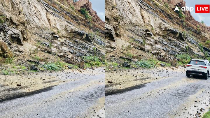 Sirohi News: सिरोही के पास NH-27 पर ढागा घाटी में चट्टानें गिरने से हादसे का खतरा बढ़ गया है. बारिश में स्थिति और गंभीर हो जाती है, लेकिन प्रशासन ने सुरक्षा के कोई इंतजाम नहीं किए हैं.