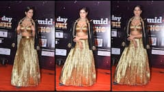 गोल्डन लहंगा पहन इवेंट में पहुंचीं पूनम पांडे, ट्रेडिशनल लुक में देख शॉक्ड हुए फैंस, फोटोज वायरल