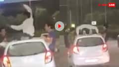 Lord Alto पर खुद को 'भगवान' समझ बैठा शराबी, चलती गाड़ी पर लगाने लगा पुशअप