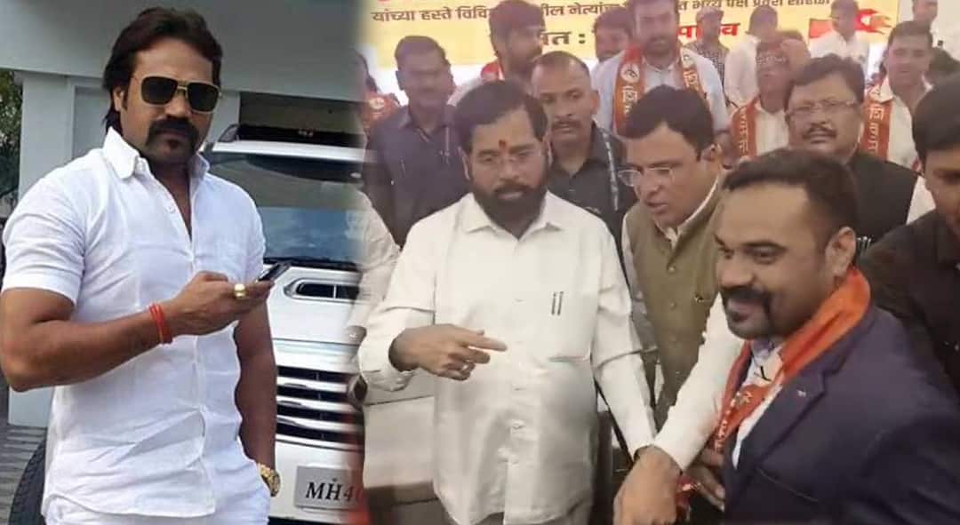 एकनाथ शिंदे यांच्या उपस्थितीत सराईत गुंडाचा शिवसेनेत पक्ष प्रवेश, टीका होताच स्थानिक नेतृत्वानं दिलं स्पष्टीकरण; म्हणाले, गर्दीचा फायदा घेत.... nagpur gangster yuvraj mathankar joins shiv sena in presence of Eknath Shinde Shiv Sena gives explanation after criticism sparks political controvers Maharashtra Politics marathi news एकनाथ शिंदे यांच्या उपस्थितीत सराईत गुंडाचा शिवसेनेत पक्ष प्रवेश, टीका होताच स्थानिक नेतृत्वानं दिलं स्पष्टीकरण; म्हणाले, गर्दीचा फायदा घेत....