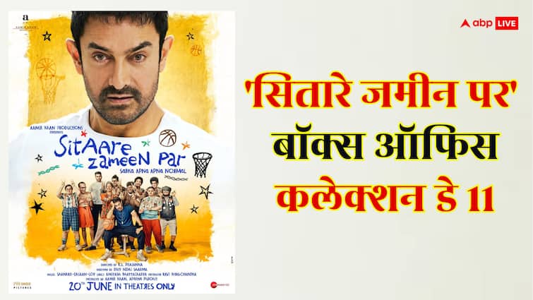 Sitaare Zameen Par Collection: 'सितारे जमीन पर' जल्द 'छावा' के करीब पहुंचने वाली है, आज की कमाई से हुआ खुलासा!