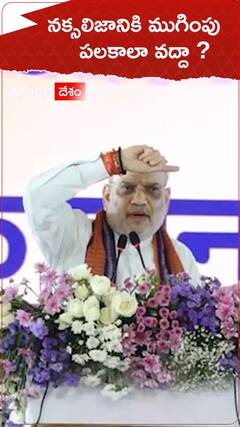 Home Minister AMit Shah on Naxalism