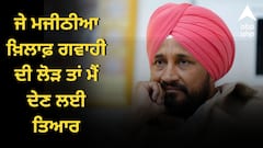 ਚਰਨਜੀਤ ਚੰਨੀ ਨੇ ਬਦਲੇ ਸੁਰ, ਕਿਹਾ- ਜੇ ਮਜੀਠੀਆ ਖ਼ਿਲਾਫ਼ ਗਵਾਹੀ ਦੀ ਲੋੜ ਤਾਂ ਮੈਂ ਦੇਣ ਲਈ ਤਿਆਰ, ਮੇਰੇ ਵਿਰੱਧ ਕੀਤਾ ਜਾ ਰਿਹਾ ਝੂਠਾ ਪ੍ਰਚਾਰ