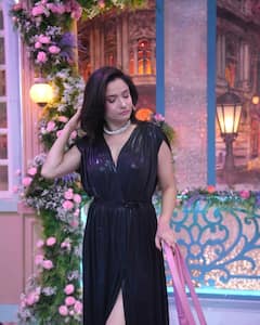 All Eyes On Ankita Lokhande As She Dazzles In High-Shine Black Gown; See PICS