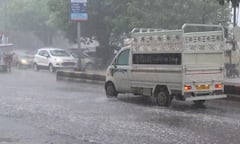 Rajkot Rain: જેતપુર-ધોરાજીમાં ભારે પવન સાથે વરસાદ શરુ 