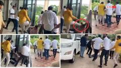 Watch: पहले थप्पड़ मारे, फिर घसीटकर मुंह पर मारी लात, BJP नेता के समर्थकों ने सरकारी अधिकारी को पीटा, Video वायरल