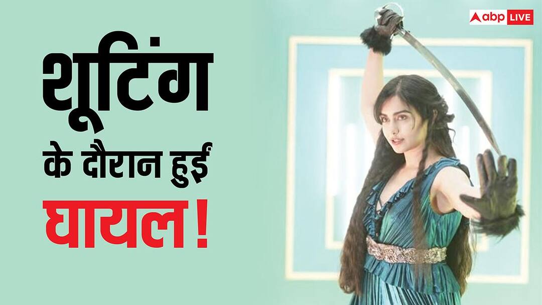 एक्शन सीन की शूटिंग के दौरान घायल हुईं अदा शर्मा, नाक पर लगी चोट