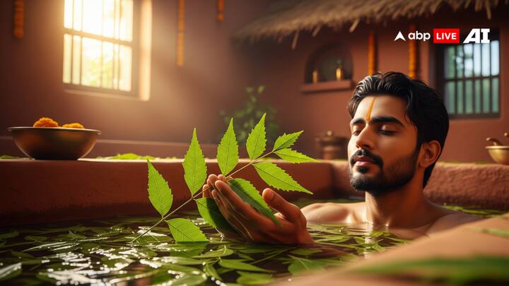 नीम के पत्ते से नहाने पर भी नकारात्मक ऊर्जा का प्रभाव कम होता है. नीम का संबंध मंगल, शनि और केतु ग्रह से होता है. ऐसे में नीम के पत्ते का इस्तेमाल करने से नकारात्मक ऊर्जा से छुटकारा मिलता है.