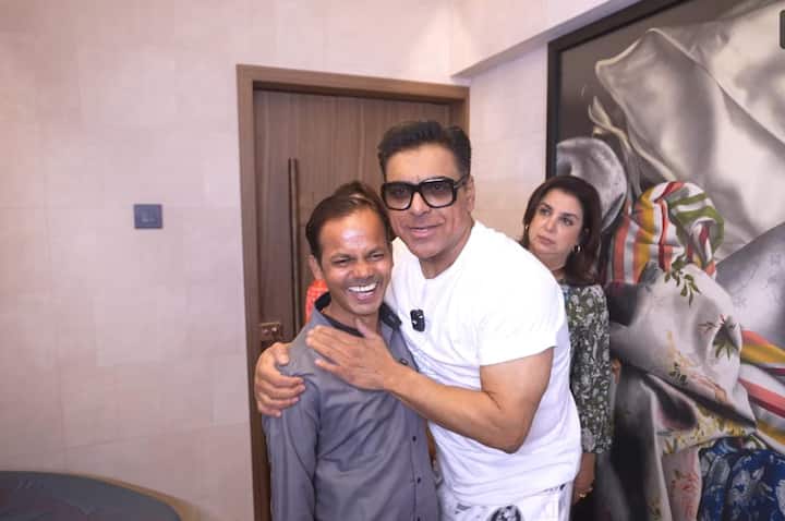 फिल्ममेकर ने मजाकियां अंदाज में कहा कि, 'शर्म तो नहीं आई ना,मुझे बाद में हग किया तूने. रोल तो यही देने वाला है तेरे को इसके बाद.' फराह खान और राम कपूर के बीच की इस नोक झोंक ने ऑडियंस को खूब गुदगुदाया.