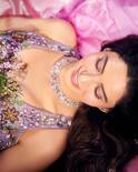 Aamna Sharif's Dreamy Floral Photoshoot In Lavender Lehenga, Checkout