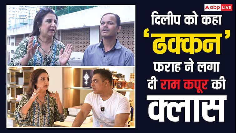 दिलीप को कहा ढक्कन तो फराह खान का फूट गया गुस्सा! लगा दी राम कपूर की क्लास और धुलवाए उनसे बर्तन