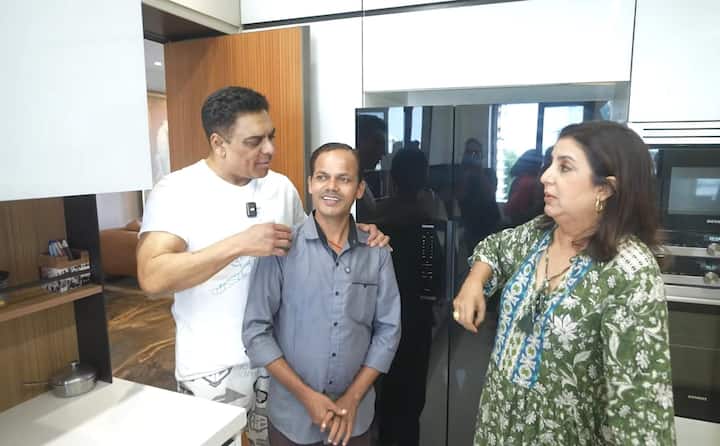 वहीं बातों ही बातों जब राम कपूर अपने पेट डॉग को लेकर बात की तो फिल्ममेकर को लगा कि एक्टर ने उनके कुक दिलीप को ढक्कन कहा. इस पर फराह खान ने मजाकियां अंदाज से रिएक्ट किया और कहा कि दिलीप को सिर्फ वही ढक्कन कह सकती हैं.