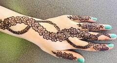 Sawan Mehndi Design: त्यौहार का रंग हाथों पर चढ़ाएं, देखिए सावन के लिए सिंपल अरबी मेहंदी के ये 6 डिजाइन्स