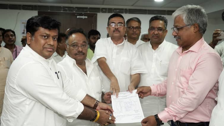 Flanked By Sukanta And Suvendu, Samik Bhattacharya Set To Lead Bengal BJP Into 2026 Battle