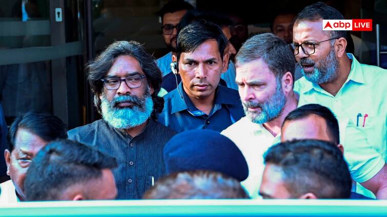 हेमंत सोरेन की पार्टी का बड़ा बयान, 'सरकार तो राहुल गांधी के नाम से ही इतना डरती है कि...' JMM spokesperson Supriyo Bhattacharya on Congress Rahul Gandhi completing one year as LoP in Lok Sabha attack on BJP हेमंत सोरेन की पार्टी का बड़ा बयान, 'सरकार तो राहुल गांधी के नाम से ही इतना डरती है कि...'