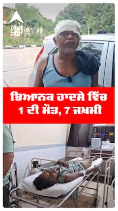 ਭਿਆਨਕ ਹਾਦਸੇ ਵਿੱਚ 1 ਦੀ ਮੌਤ, 7 ਜਖ਼ਮੀ
