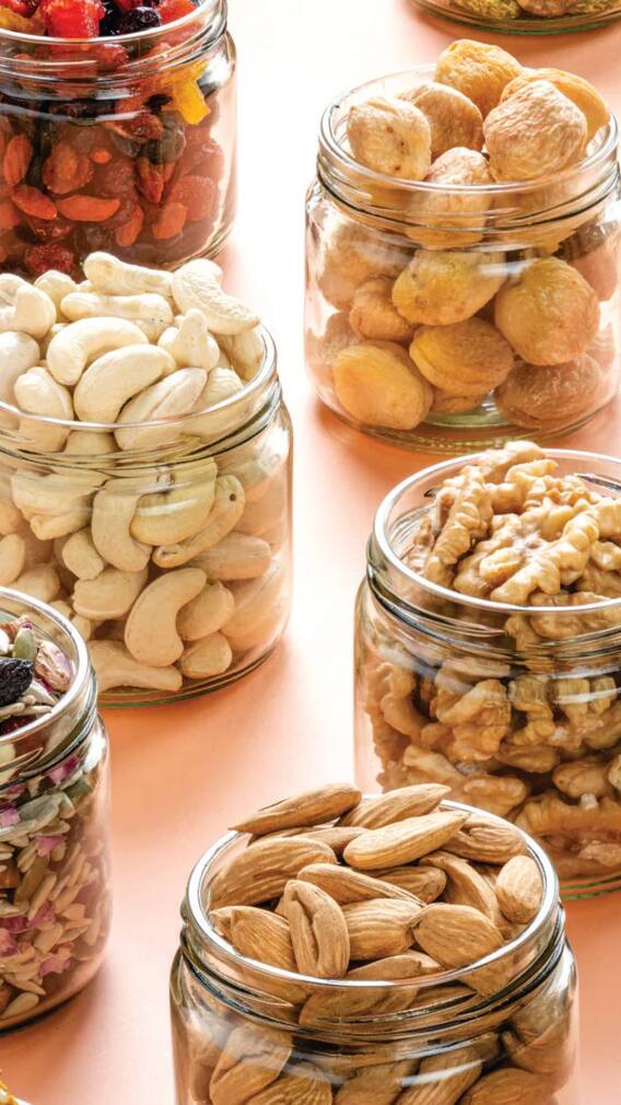 असे ठेवा ड्रायफ्रुट्स जास्त काळ ताजे