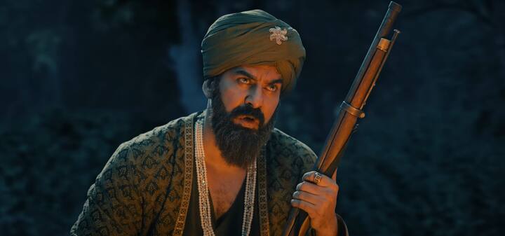 'హరి హర వీరమల్లు' సినిమాలో కబీర్ సింగ్. (Image Courtesy: @MegaSuryaProductions / YouTube)