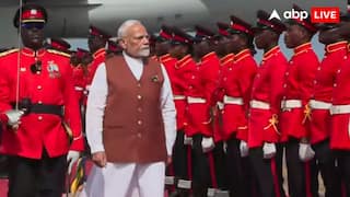 Modi in Ghana: கானாவில் 21 குண்டுகள் முழங்க மோடிக்கு வரவேற்பு; ‘ஹரே கிருஷ்ணா‘ பாடல் பாடி வரவேற்ற இந்தியர்கள்