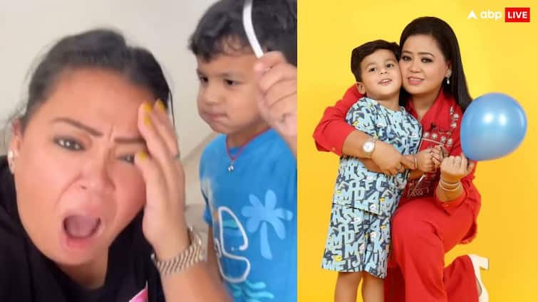 Bharti Singh Son: भारती सिंह से जुबान लड़ा रहा 3 साल का बेटा, बोला- आपकी शादी कैसे हो गई फिर?