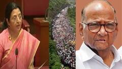 वारीमध्ये अर्बन नक्षलवादी घुसल्याचा मनिषा कायदेंचा दावा, शरद पवारांची पहिली प्रतिक्रिया समोर