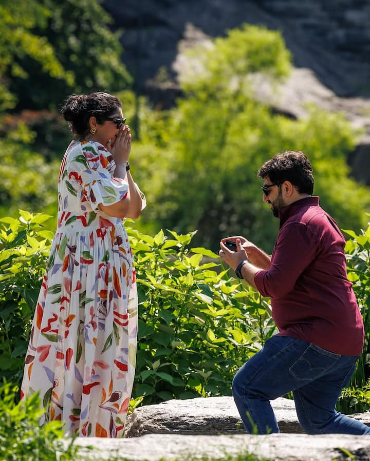 The story has gone viral online, with many praising the simplicity and sincerity of their love story. (All Images: Instagram/anshulakapoor)