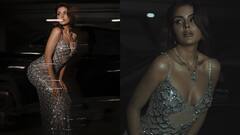 Priyanka Chahar Choudhary Lights Up The Night In Shimmering Bodycon Look, PICS