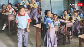टीचर ने छोटे बच्चों से क्लास में करवाया रैंप वॉक, वीडियो देखकर हंसने लगेंगे आप