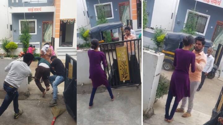 Jalna Crime news: जालन्यात एका मुलीच्या कुटुंबीयांना बेदम मारहाण करण्यात आली आहे. या मारहाणीचे व्हीडिओ सोशल मीडियावर व्हायरल झाले आहेत. निधोना रोडवरील प्रकार.