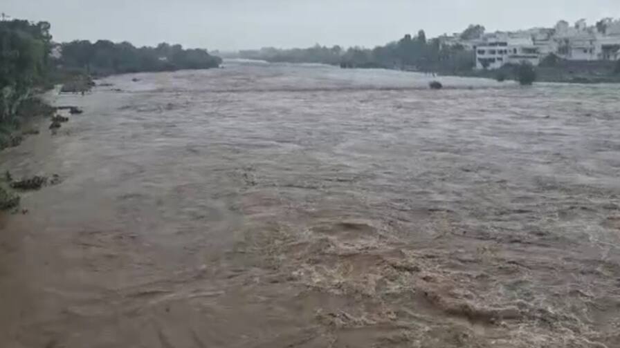 Gujarat Rain Two to five and a half inches of rain fell in 34 talukas of Gujarat in 24 hours Gujarat Rain: 24 કલાકમાં રાજ્યના 199 તાલુકામાં વરસાદ, જામકંડોરણામાં 5 ઈંચથી વધુ વરસાદ
