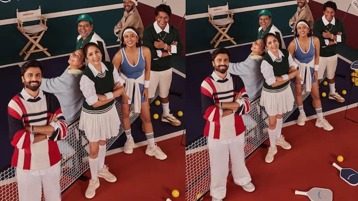 वेब सीरिज ‘पंचायत’च्या चौथ्या सिझनला प्रेक्षकांकडून प्रचंड प्रतिसाद  मिळाला आहे. तरीही मेकर्स अजूनही प्रमोशनमध्ये व्यस्त आहेत. नुकतंच  शोच्या कलाकारांनी एक नवीन फोटोशूट केलं आहे. हे फोटोशूट पिकलबॉल कोर्टवर सेट करण्यात आलं असून, फुलेरा गावचे हे सगळे पात्रं खूपच ग्लॅमरस आणि बोल्ड अवतारात दिसत आहेत.