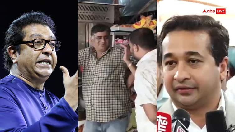 मराठी नहीं बोलने पर पिटाई के मामले में मुंबई पुलिस ने MNS कार्यकर्ताओं पर क्या लिया एक्शन? नितेश राणे भड़के Mumbai Police Action against MNS workers in case of beating for not speaking Marathi, Nitesh Rane angry at Raj Thackeray मराठी नहीं बोलने पर पिटाई के मामले में मुंबई पुलिस ने MNS कार्यकर्ताओं पर क्या लिया एक्शन? नितेश राणे भड़के