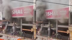 12 Hours On, Fire At Karol Bagh’s Vishal Mega Mart Still Uncontrolled; 1 Dead