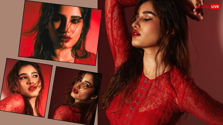 Rasha Thadani Killer Look: रवीना टंडन की बेटी राशा थडानी एक बार फिर अपने लुक को लेकर चर्चा में हैं. एक्ट्रेस लाल परी बनकर हुस्न का जलवा बिखेरती नजर आई.