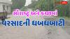 Rain Alert: સૌરાષ્ટ્ર અને કચ્છમાં સાંબેલાધાર વરસાદથી જળબંબાકાર, જાણો ક્યા વિસ્તાર બેટમાં ફેરવાયા