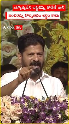 ఒక్కొక్కడిని బట్టలిప్పి కొడితే కానీ ఇందిరమ్మ గొప్పతనం అర్థం కాదు