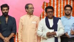 Thackeray Sons Pose With Raj, Uddhav As Sena UBT, MNS Unite Over Hindi Language Row: WATCH