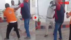 पेट्रोल पंप पर पुलिस वाले से मारपीट! मीटर की गड़बड़ी को लेकर चले लात-घूंसे; वायरल हो रहा वीडियो