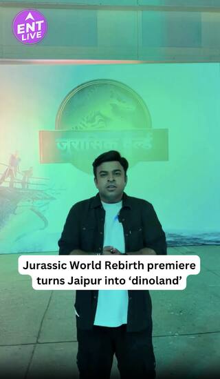 Jurassic World Rebirth roars into Jaipur Raj Mandir, transforms into a thrilling dinosaur wonderland