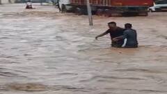 ધોધમાર વરસાદથી નખત્રાણામાં જળબંબાકાર, બજારોમાં નદીઓ વહેતી હોય તેવા દ્રશ્યો સર્જાયા