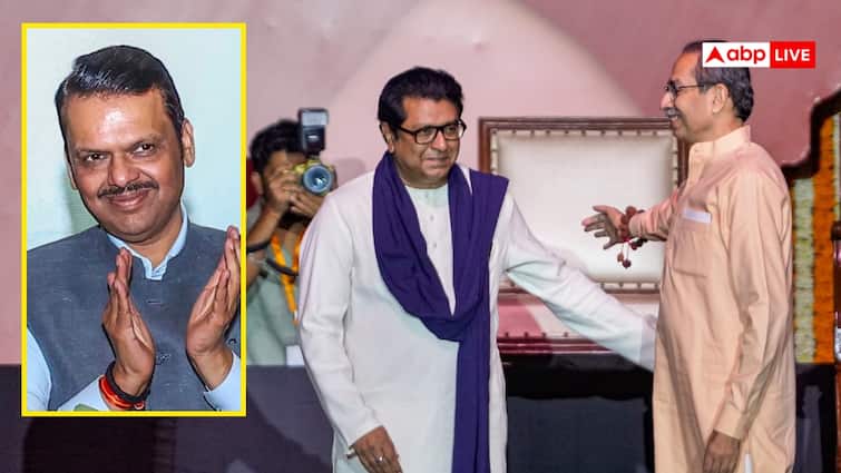 CM Devendra Fadnavis reaction on Raj Thackeray and Uddhav Thackeray rally ठाकरे ब्रदर्स पर CM फडणवीस बोले, 'मैं राज ठाकरे का आभार व्यक्त करता हूं कि उन्होंने...'