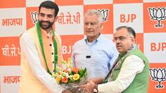Former Vice President Late Krishan Kant's Grandson Virat Joins BJP In Punjab