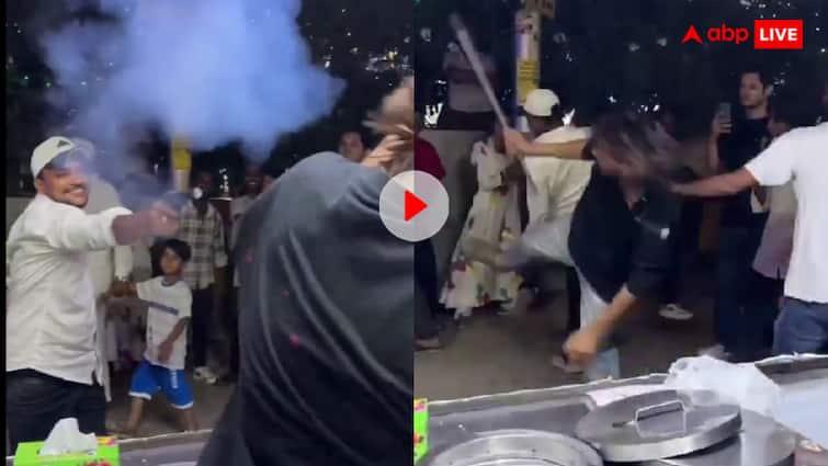 टर्किश आइसक्रीम पर ग्राहक ने कर दी ऐसी हरकत, दुकानदार ने पकड़कर कूटा, वायरल हो रहा वीडियो