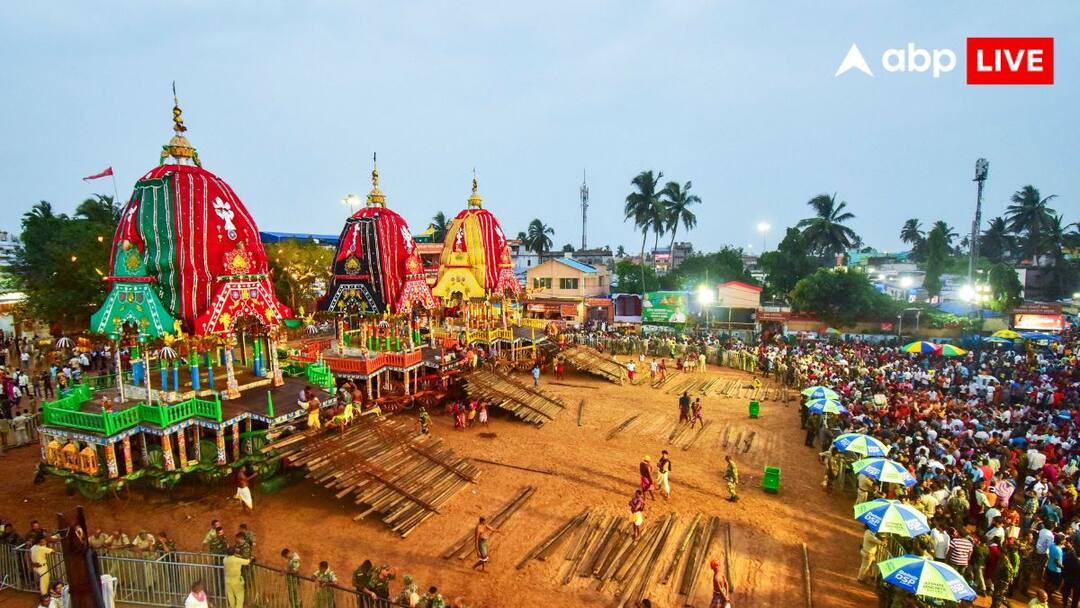 Odisha Puri Lord Jagannath bahuda yatra Tight security arrangements have been made रथयात्रा में भगदड़ के बाद प्रशासन सख्त, भगवान जगन्नाथ की ‘बहुदा यात्रा’ के लिए कड़े सुरक्षा इंतजाम, CRPF के 800 जवान तैनात