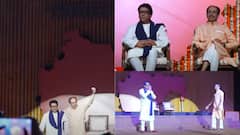 एकच साहेब आपले, ठाकरे ठाकरे... स्टेजवर संपूर्ण काळोख अन्.. ठाकरे बंधू एकत्र आले 'तो' क्षण